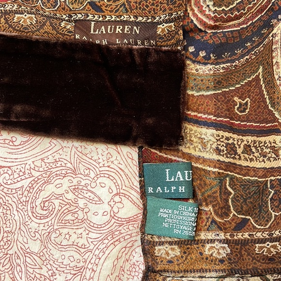LAUREN Ralph Lauren 100% silk scarf - Picture 2 of 5